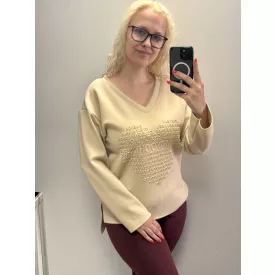 Mayo Chix Viking tunika pianka/3D LOVE bézs