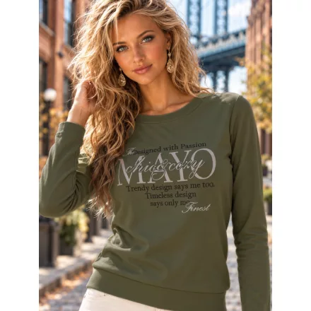 Mayo CHix Pilar póló h.u. modal viscose/ matrica designed with passion khaki
