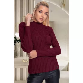 Mayo Chix Cassidy pulóver bordás kötött bordó