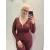Mayo CHix Daniella póló polyamid burgundi