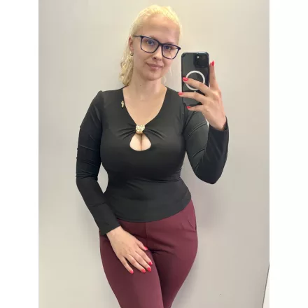 Mayo CHix Rony póló polyamid fekete