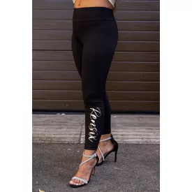 Rensix leggings lába arany feliratos fekete 2026